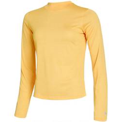 Asics Mock Neck Run LS Top K - Keltainen
