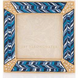 Pave Corner 2" Square Picture Photo Frame