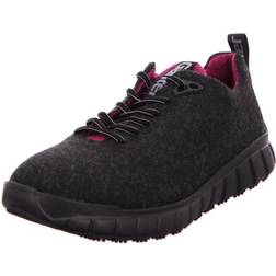Ganter EVO Damen-H Sneaker, schwarz, pink