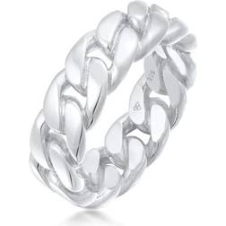 Elli Ring Damen Chunky Chain Trend in 925 Sterling Silber