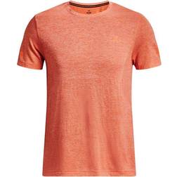 Under Armour Seamless Stride Short Sleeve Shirt Men, orange Løbeshirt 2023