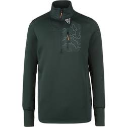 adidas X-City 1/4 Zip Løbetrøje - Grøn
