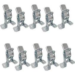 Bulldog clamp 20 pack spring grip garage closet wall organizer