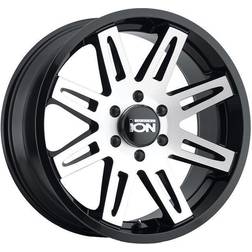 Ion Wheels 142 20x9 with 6 135 Bolt Pattern Black/Machined