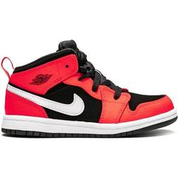 Nike Air Jordan 1 Mid TD - Black/Infrared 23