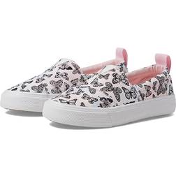 Toms Alpargata Fenix Slip On Flacher Slipper, Pink Butterfly