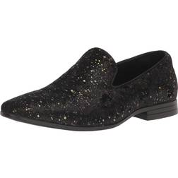 Stacy Adams Men's Stellar Glitter Slip On Loafer, Black