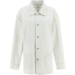 Maison Margiela Chalk Selvedge Denim Jacket - White