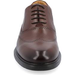 Thomas & Vine Men's Hughes Wingtip Oxford Brown Brown