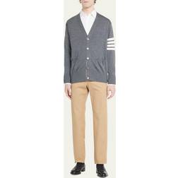 Thom Browne Wool Cardigan - Gray