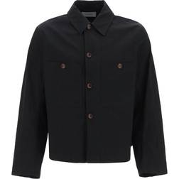 LEMAIRE Black Military Jacket BK999 Black