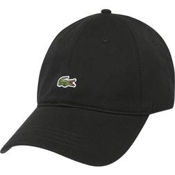 Lacoste Twill Cap Unisex - Black