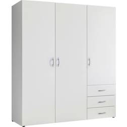 Poco Harry White Wardrobe 150x177cm
