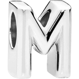 Pandora Letter M Charm - Silver