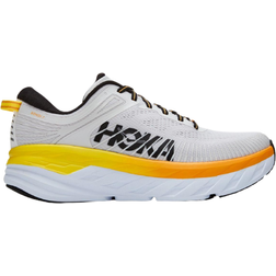 Hoka Bondi 7 M - Nimbus Cloud/Radiant Yellow