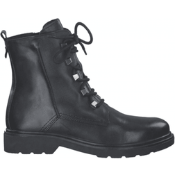 Marco Tozzi Leather Boots - Black