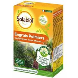 Solabiol SOPALMY15 Engrais Palmiers Et Plantes Mediterranéennes 1,5 kg Utilisable En Agriculture Biologique - Vert