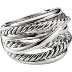 David Yurman The Crossover Wide Ring - Silver