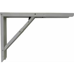 Escuadra De Acero Plegable Abat-Table Plata 30x40 cm