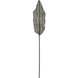 BigBuy Home Rama Fibra Natural 20 x 8 x 200 cm Gris, Verde