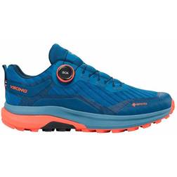 Viking Anaconda Trail Low GTX Boa M - Ocean/Orange