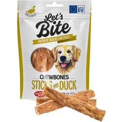 Let's Bite Lets Bite Chewbones. Sticks with Duck 120