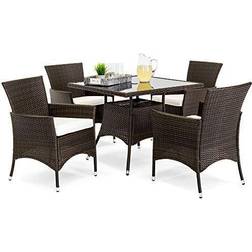 Best Choice Products Umbrella Patio Dining Set