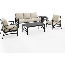 Crosley Kaplan Oil Rubbed Outdoor Lounge Set