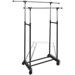 vidaXL Adjustable Perchero 42x170cm