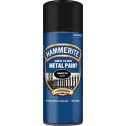 Hammerite Direct to Rush Smooth Finish Pintura para Metales Negro 0.4L