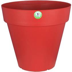 RIVIERA Pot De Fleurs Soleilla - Rond Ø 39.2 x 35.8 cm - Rouge