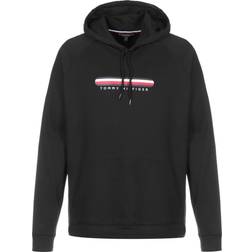 Tommy Hilfiger SeaCell Signature Tape Hoodie - Black