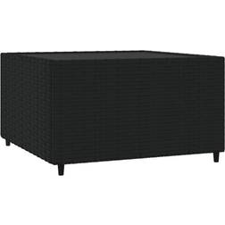 vidaXL black Square Garden Poly