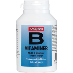 Lekaform Lekaform B-Vitaminer 250 Tabletter