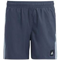 Adidas Kid's 3-Stripes Swim Shorts - Shadow Navy/Dawn Blue (HA9406)