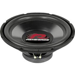 Renegade RXW124 Subwoofer Passif Pour Auto 600 W 4 Ω