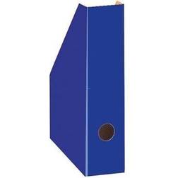 Bantex Blue lacquered magazine holder