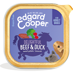 Edgard & Cooper Adult Grain Free Wet Dog Food With Beef Duck, 150g