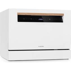 Klarstein Lavavajillas Lagoona 1380W 6,5L 6 Cubiertos Touch Blanco