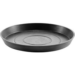 Ecopots Round Planter Flower Saucer, Dark