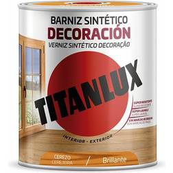 Titanlux pintura barniz sin. dec. tx. bte cerezo 750 ml titan