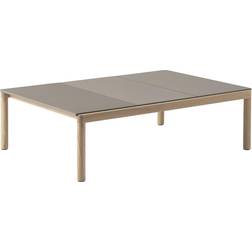 Muuto Couple 2 Plain-1 Wavy 120 x 84 cm Table Basse