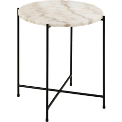 Nordform Avila Side With White Marble Top 42 x 45 cm Small Table
