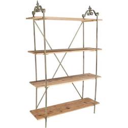 Dkd Home Decor 120 Fir Natural Book Shelf