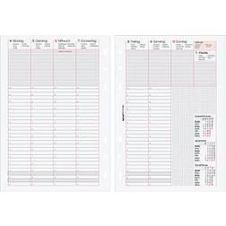 Bind Calendar 2024 DIN A5 Insert Daily 1 Week 2 Pages