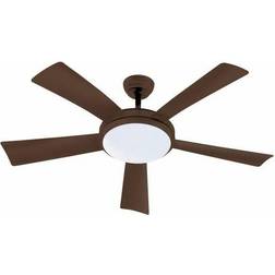 Ventilatore Da Soffitto Farelek Marrone 38 W