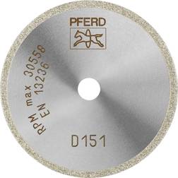 Pferd DiamantTrennscheibe D1A1R 50x1,4x6,0 mm, D151 mittel für Glas/Keramik/Hartmetall