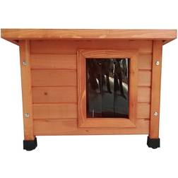 @Pet Casetta Per Gatti Da Esterno XL 68.5x54x51.5 cm Legno Marrone