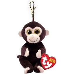 TY Beanie Babies Bellies Clip Matteo Monkey, 10cm