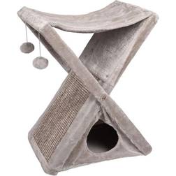 Flamingo Greta Scratching Post Fold-out w/Cave
